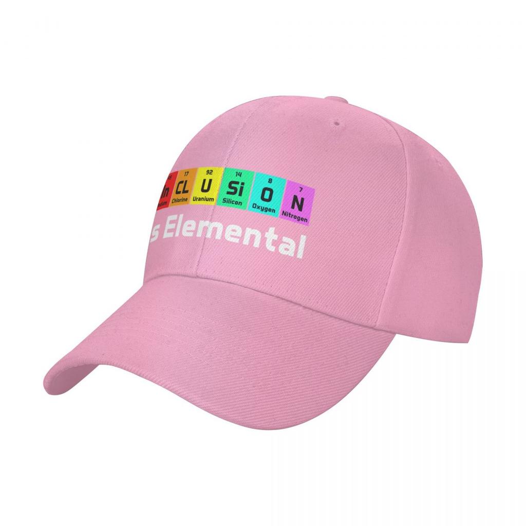 Inklusion ist elementar LGBT-Flagge Gay PrideCap Baseballmütze Designer-Mütze Mütze männlich benutzerdefinierte Mütze Unisex Golfbekleidung Damen