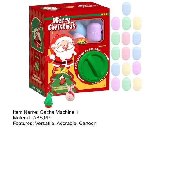 Mini Capsule Toy Machine Automatic Gacha Machine Christmas Egg Picker Creative Fun Claw Machine