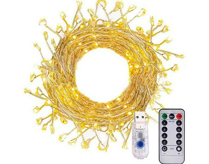 Indoor LED Firecracker Copper Wire Lights for Festive Decoration