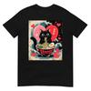Chat Ramen Kawaii Chat T-shirts Graphiques Anime Cadeaux Saint-Valentin T-shirt