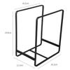 1pc Kitchen Cabinet Plate Storage Countertop Dish Rack Drawer Dinner Plate Partition Drain Rack Layered Storage Rack Accessories