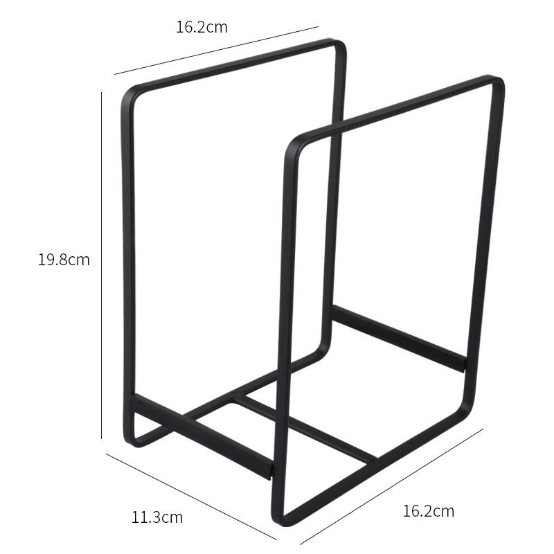 1pc Kitchen Cabinet Plate Storage Countertop Dish Rack Drawer Dinner Plate Partition Drain Rack Layered Storage Rack Accessories