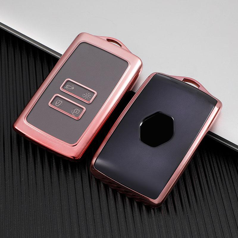 Tpu Auto Fob For Renault Captur Koleos Kadjar Arkana Megane Dacia Duster Sandero Stepway Smart Remote Control Car Key Case Cover