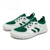 Wide Toe Running Sneakers Unisex Minimalist Mesh Breathable Shoes Artificial Leather Lace Up Walking Sneakers