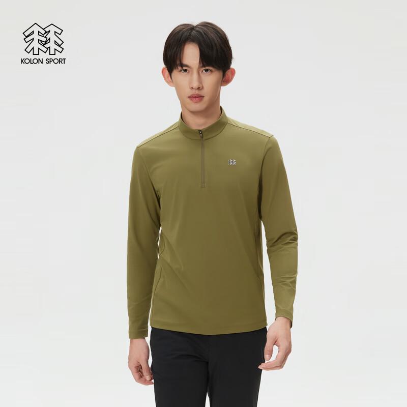 KOLON SPORT Men's S-FUNCTIONAL Half-Zip Long-Sleeve T-Shirt