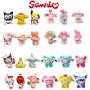 Cute Sanrio My Melody Figure Doll Toy Set For Home Decor And Cake Topping