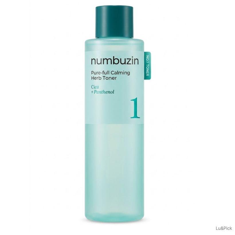 numbuzin No.1 Pure-Full Calming Herb Toner 300ml (+Free gift)