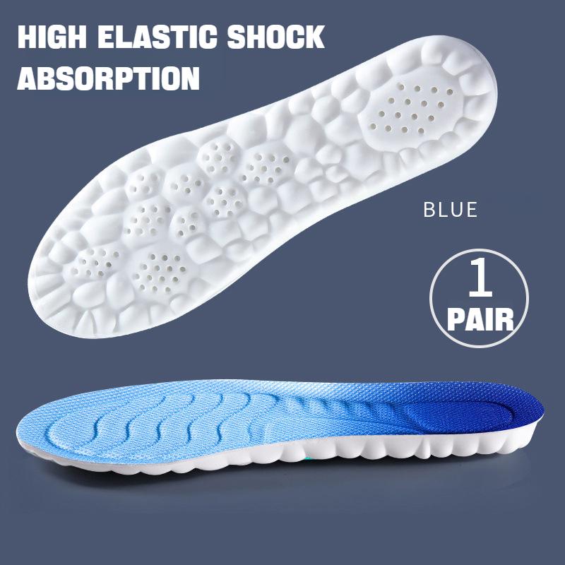 New Massage Insole Plantar Fasciitis Insoles for Feet Arch Support Orthopedic Inserts Sports Shock Absorption Non Slip Shoe Pads