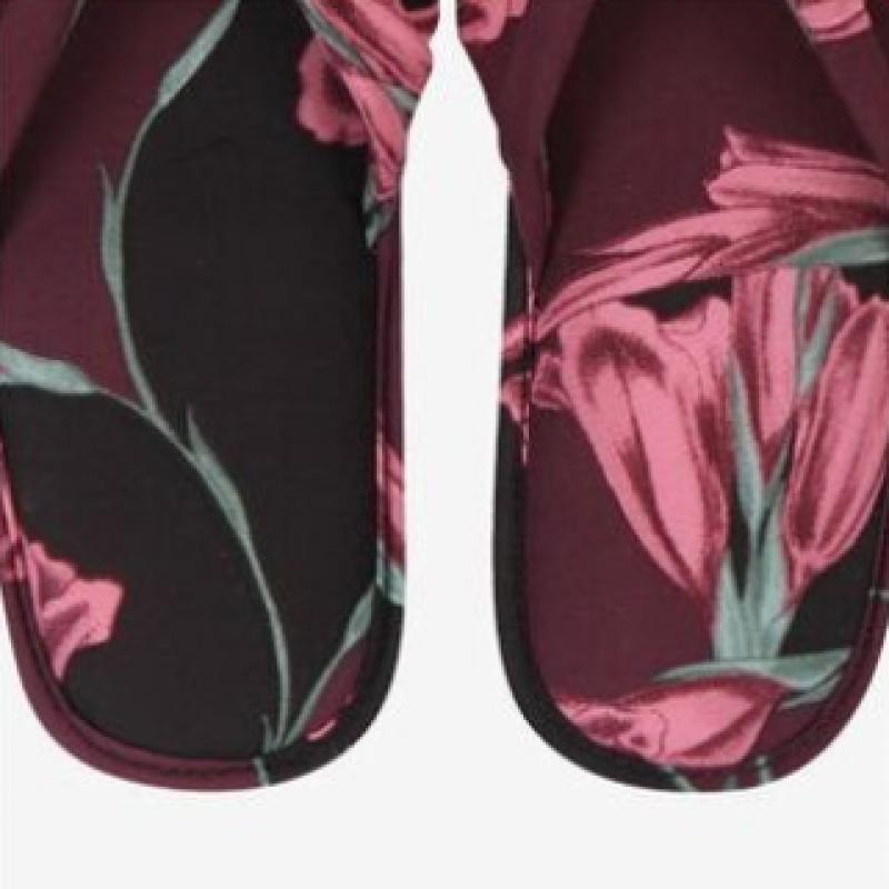 L Affair Home Shoes bLack Wine Lwjhasp0097 Bw