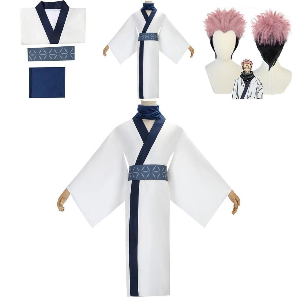 High Quality Ryomen Sukuna Kimono Suit Halloween Costume For Boys And Girls