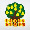 1-10 Numbers Felt Number Learning Toy Number Learning DIY Teaching Board  Classroom Use