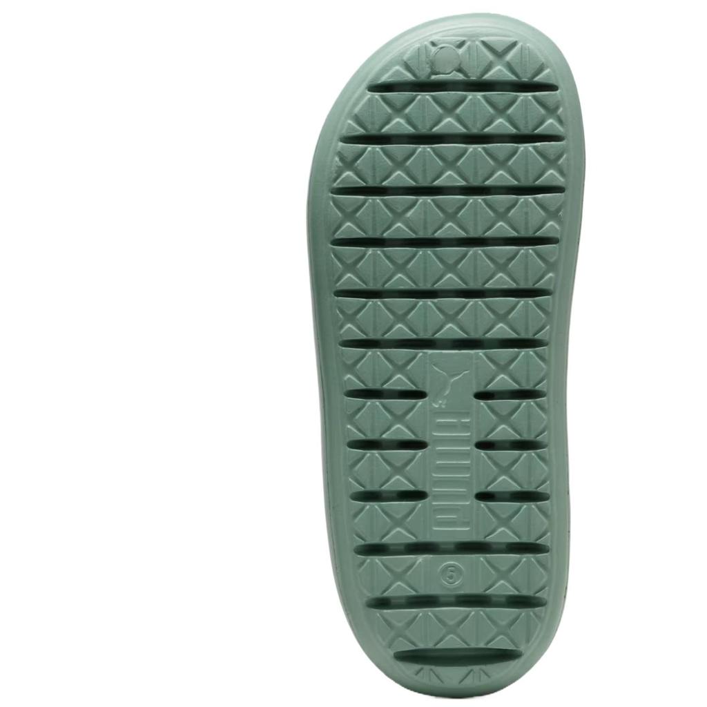 Puma Shibusa Slip Resistant Slide Slippers Women's Green 389082-12