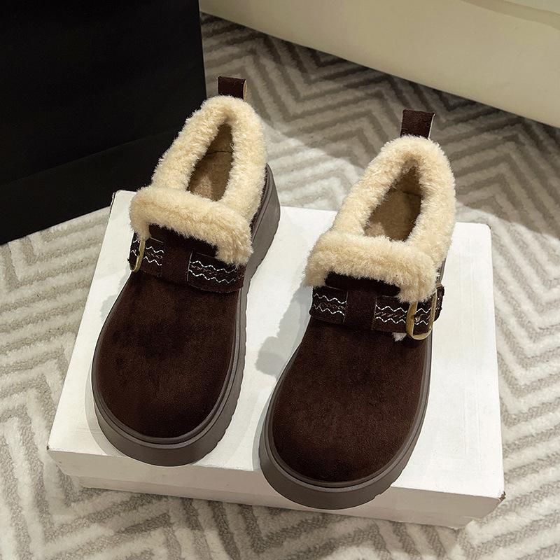 Női puha elasztikus téli meleg hideg párnázott hócsizma vastag talpú csúszásmentes kopásálló kültéri szabadidős sport pamutcsizma