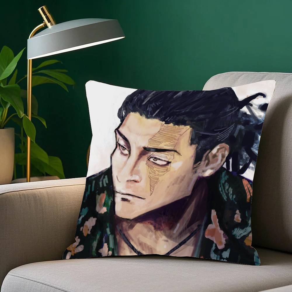 Aoi Todo Anime Jujutsu Kaisen Pillow Case Home Decor Throw For Sofa Bed Car Room Decor Gift Idea