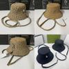 Cotton Sun Protection Fisherman Hat With Embroidered For Men And Women