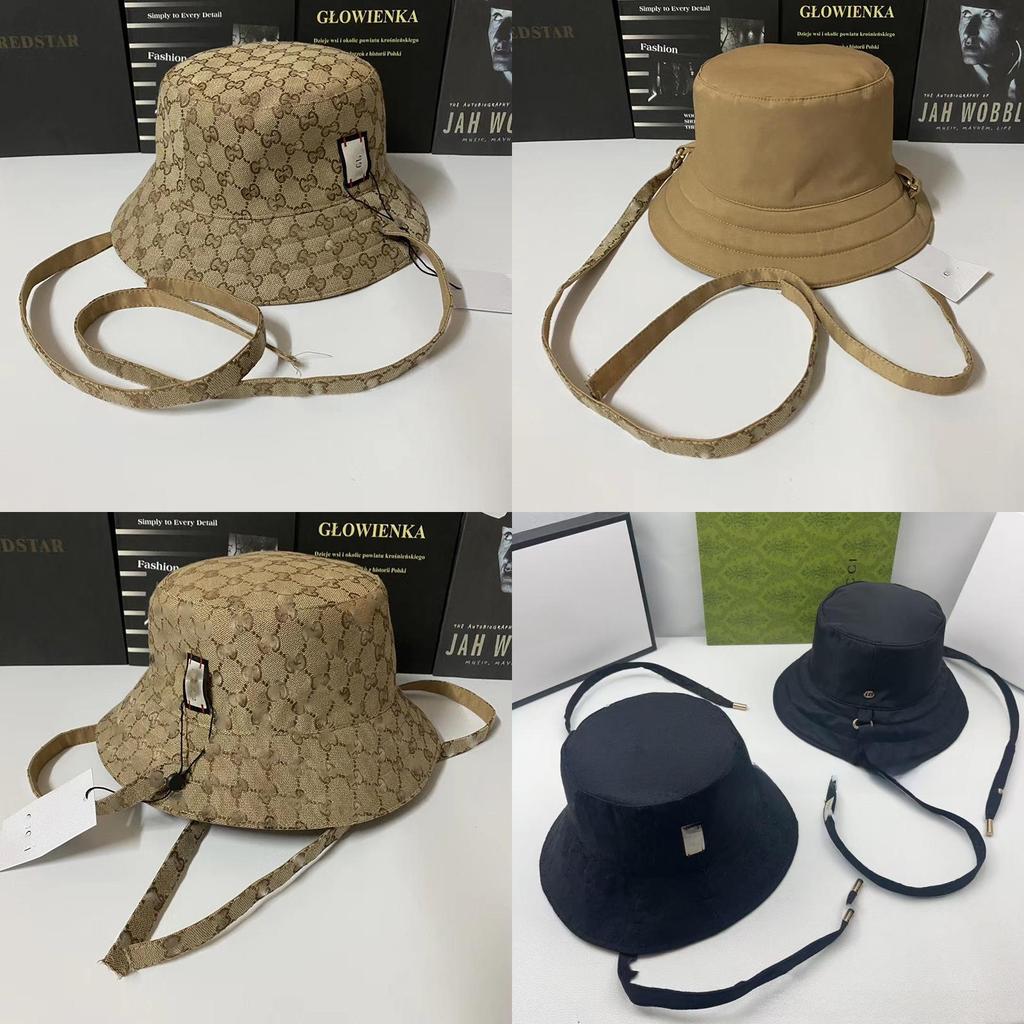 Cotton Sun Protection Fisherman Hat With Embroidered For Men And Women
