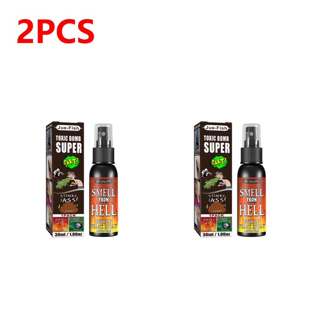 1-5PCS Poop Spray Creative Liquid Fart Gag Prank Joke Spray Funny Toy Non-Toxic Stink Bombs Extra Strong Smelly Stinky Gas Spray