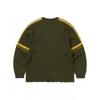 ThiSiSneverthat Striped Knit L S Top oLive