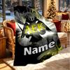 Custom Name Personalized AEK Athens FC Print Blanket, Home Decor, Bedroom, Sofa, Camping, Couch, Gifts for Birthday Christmas