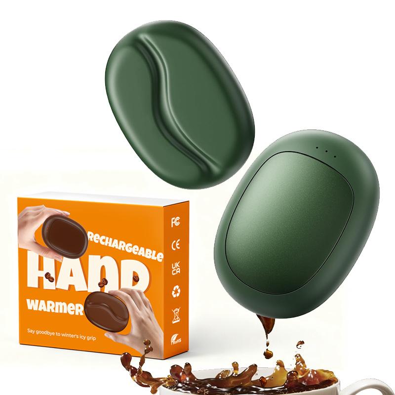 2Pack Magnetic Electric Hand Warmers 5000mAh Large Capacity 3 Heat Settings Portable USB Hand Warmer for Winter Outdoors Camping