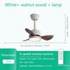 22" 3/5 Blades & LED Lighting Fan Silent DC Motor & Energy Saving Fan Household Electric Ceiling Fan with Hook