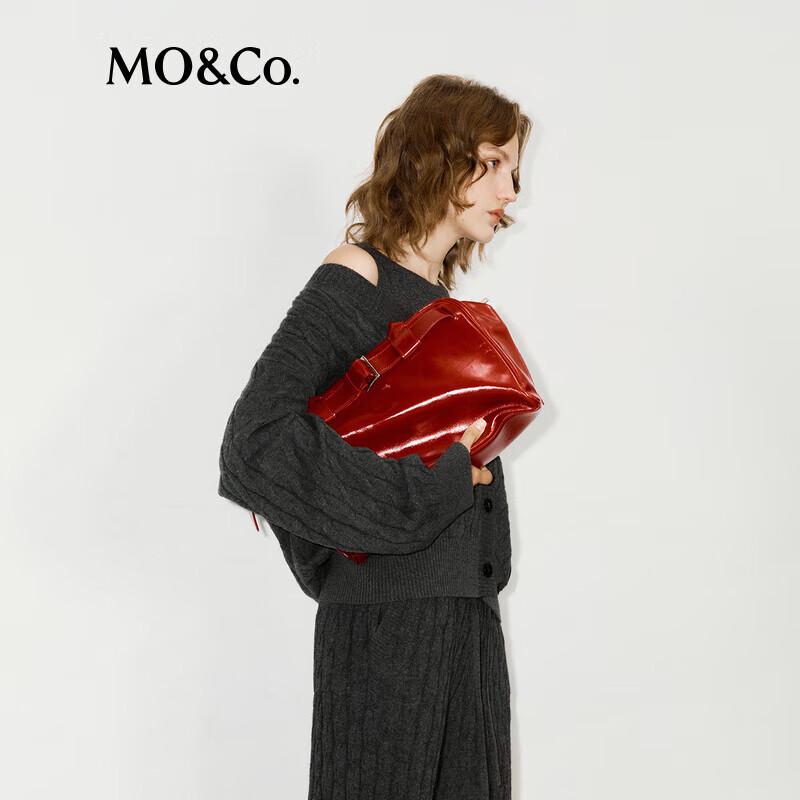 MO&Co. Two-Piece Cable Knit Cardigan and Vest Set