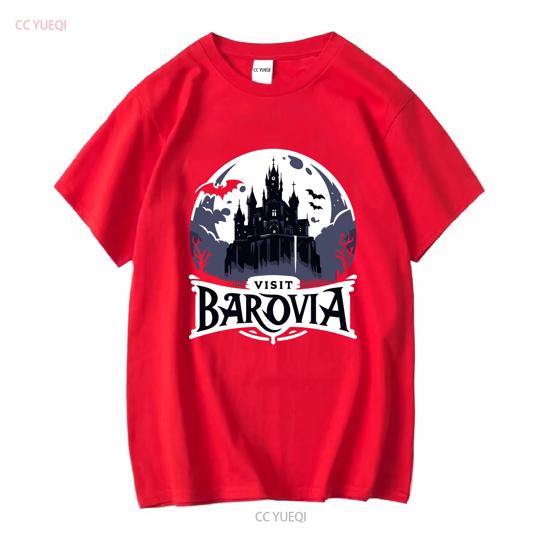 Curse of Strahd Dnd Visit Barovia T shirt a unique for players and Dungeon Masters great gift long or short sleeves vintage S
