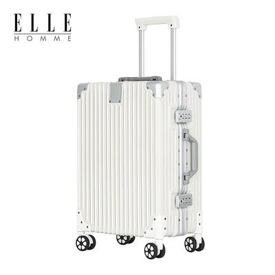 ELLE HOMME Aluminum Frame Hardside Spinner Luggage