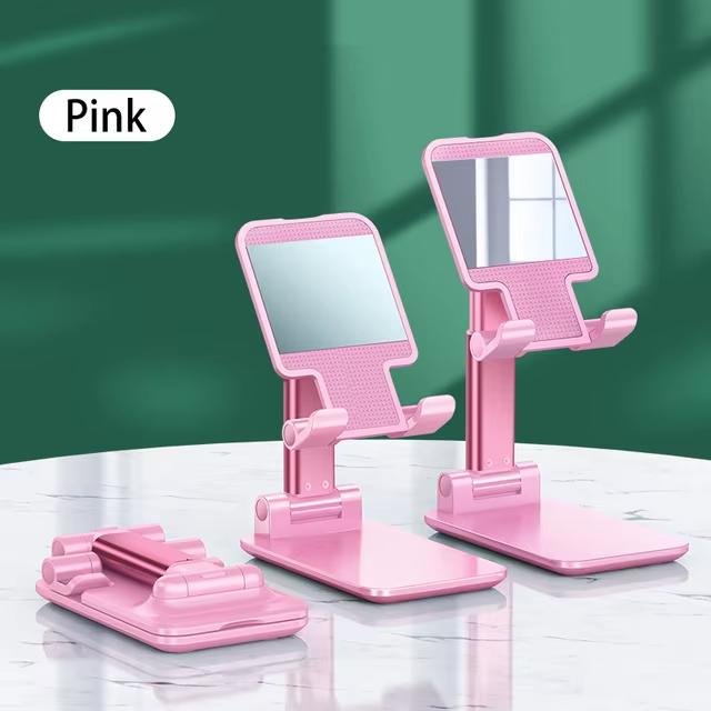 Ready Stock Foldable Mobile Phone Stand Compact & Adjustable Holder for Smartphones Portable Foldable Phone Stand