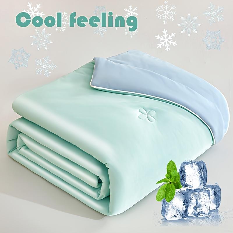 Cooling Summer Quilt 1pc Double-sided Cooling Blanket Refreshing Summer Quilt Nap Blanket 150*200cm