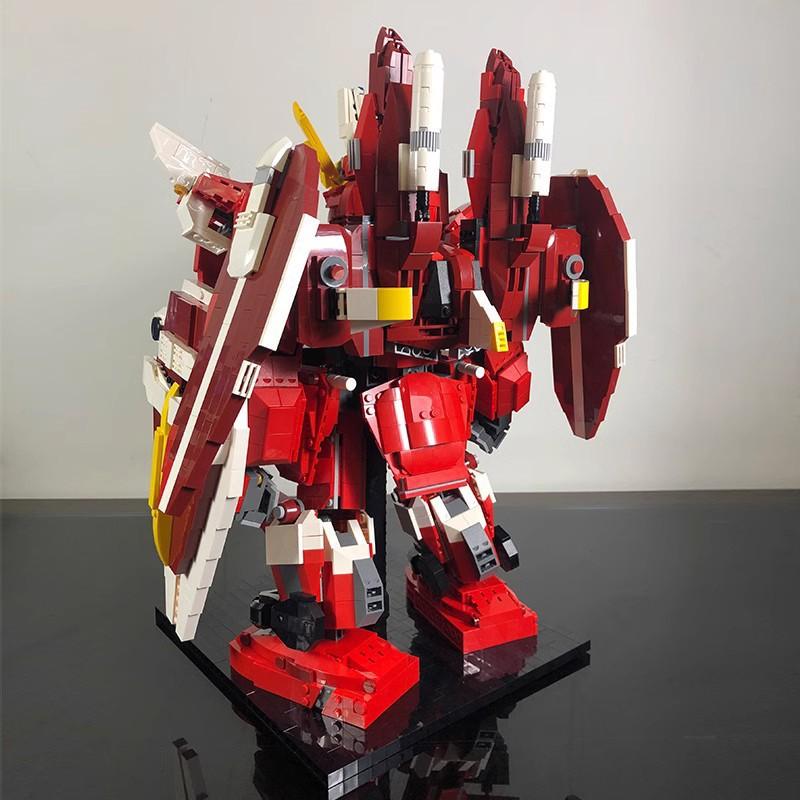 M Building Block Compatible With Lego 88690 Large Justice Gundam, Build Toy Battle Robot Mecha