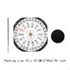 VX43E-3 Quartz Movement Date Watch Replacement Wristwatch Repair Accessory Easily Install Double