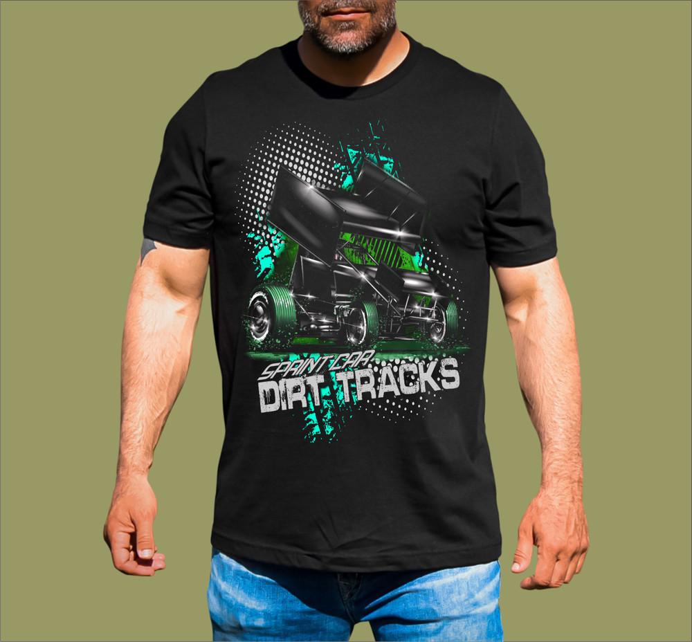 SPRINT CAR DIRT TRACKS T-SHIRT Unisex T-Shirt XXL