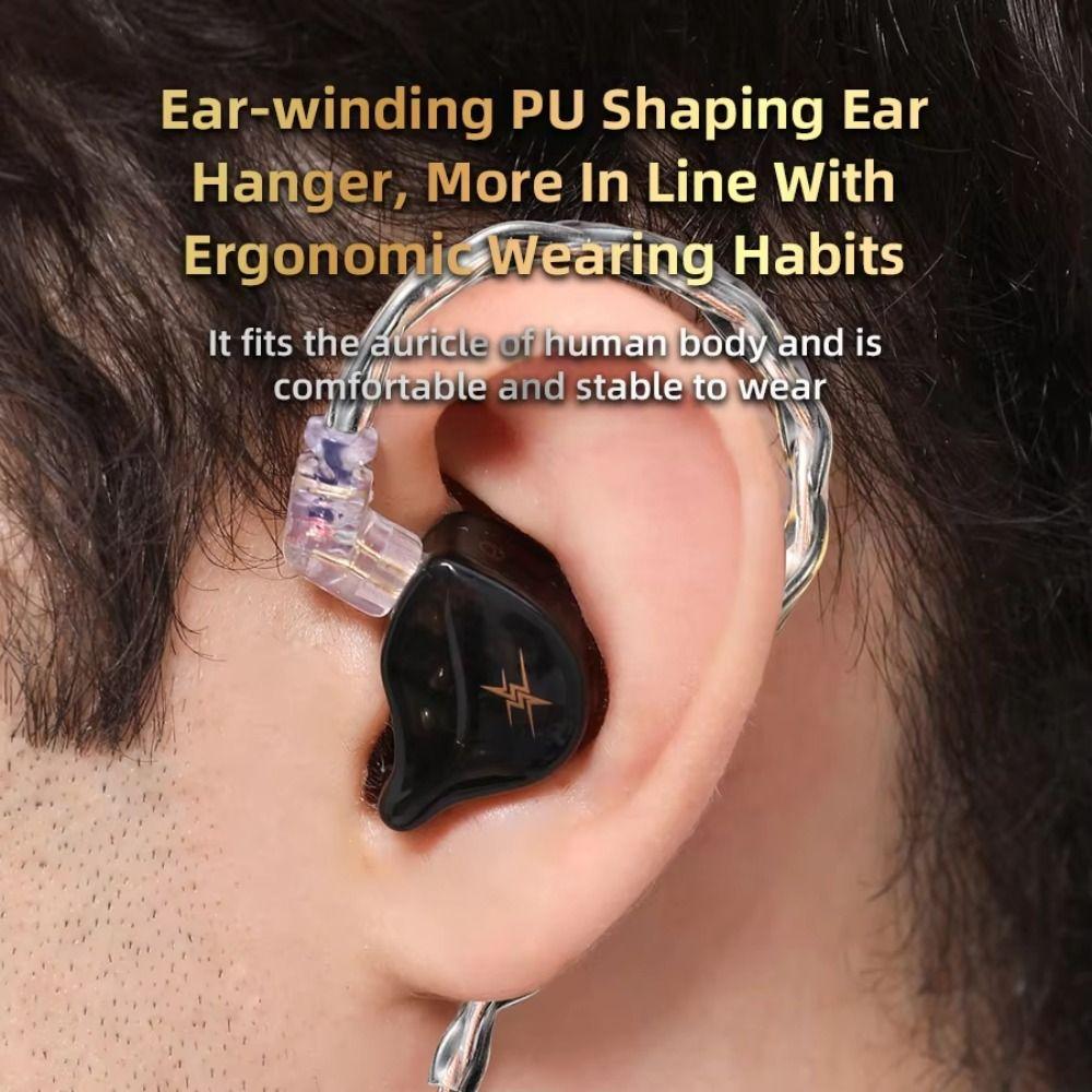 Upgrade Cord KZ Earphone Cable Silver Plated KZ Wired Headphones For ZXN ZXT VK4