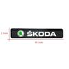 AHUQ1 Car Front Cover Grille Lamp Emblem Decor Lightings LED Light For Skoda Fabia Octavia Karoq Kodiaq Superb Rapid Citigo Scale A7