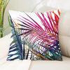 Bedroom Decorative Pillows Tropical Plant Leaves Printed Cushion Covers Home Living Room Sofa