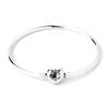 596268 Moments Heart Clasp Bangle 21Cm