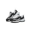 Women's 11959-BKW Retro Lace-Up Chunky Sneakers