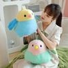 Adorable Chubby Parrot Plush Toy Cute Bird Stuffed Animal Soft Doll For Kids