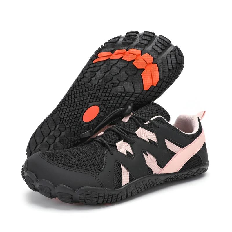New Men's and Women's Hiking Shoes Outdoor Breathable Soft Soled Hiking Shoes Bicycle Shoes Couple Hiking