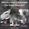 Smart Cat Water Fountain Automatic Pet Water Dispenser For Cats Dog Drinking Purifier Fountain with Recirculate Filters