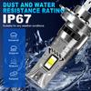 2 Stück 30000LM H7 LED-Scheinwerferlampen Mini Turbo H11 LED H8 H1 9005 HB3 9006 HB4 Auto-Nebelscheinwerfer Scheinwerfer Auto Plug&Play Lampe 6500K Weiß