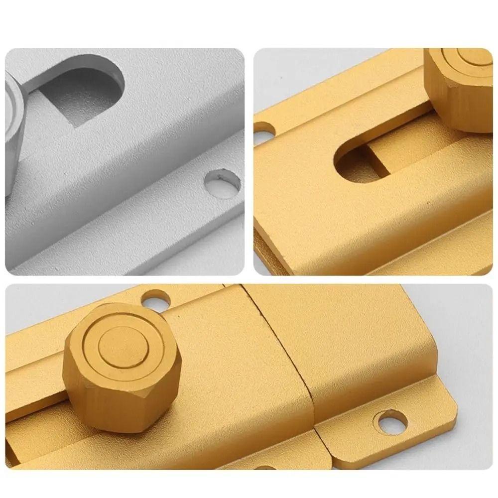 Versatile Use Door Lock Anti-theft Door Lock Buckle Creative Security Bolt Lock  Hardware