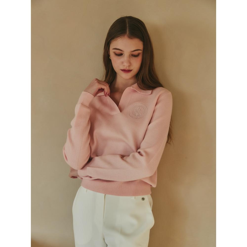 

Трикотажный воротник с длинным рукавом LORDLOAR Signature DPINK