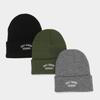 70G round machine acrylic knitted hat tide SHIT SHOW embroidered letter stack wool hat winter hundred personality hat