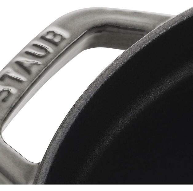 Cocotte Zwilling Staub Round 18cm Graphite Grey 1.7l (40509-484-0)