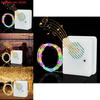 Weihnachts-Sound-Sensor mit LED-Lichterkette und Musiklautsprecher für die Feiertagsbaumdekoration