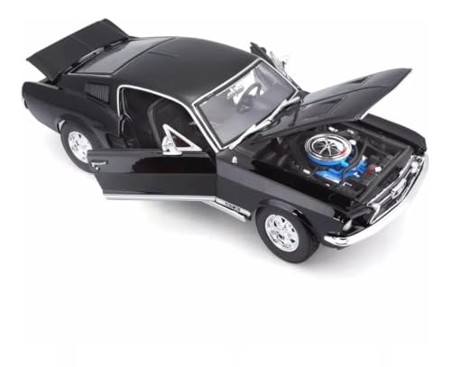Model Ford Mustang GTA Fastback 1967 Czarny w skali 1/18