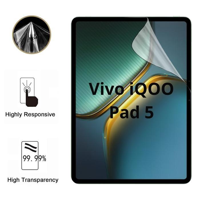 Screen Protector for Vivo IQOO Pad 5 [2-Pack] Ultra-Thin Durable Protective Plastic Film Phonillico®