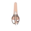 Ergonomic Handles Refrigerator Magnetic Scissors with Protective Cover Kitchen Scissor  Fish